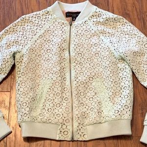 Victoria Beckham target: Mint Green Lace bomber XS